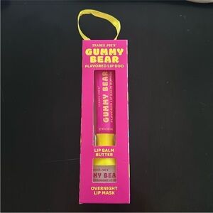 LIMITED EDITION!! Trader Joe's Gummy Bear Lip Balm Duo